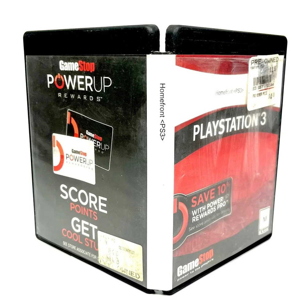 Homefront PS3 Video Game Sony PlayStation 3 GameStop Case Tested Loose Disc
